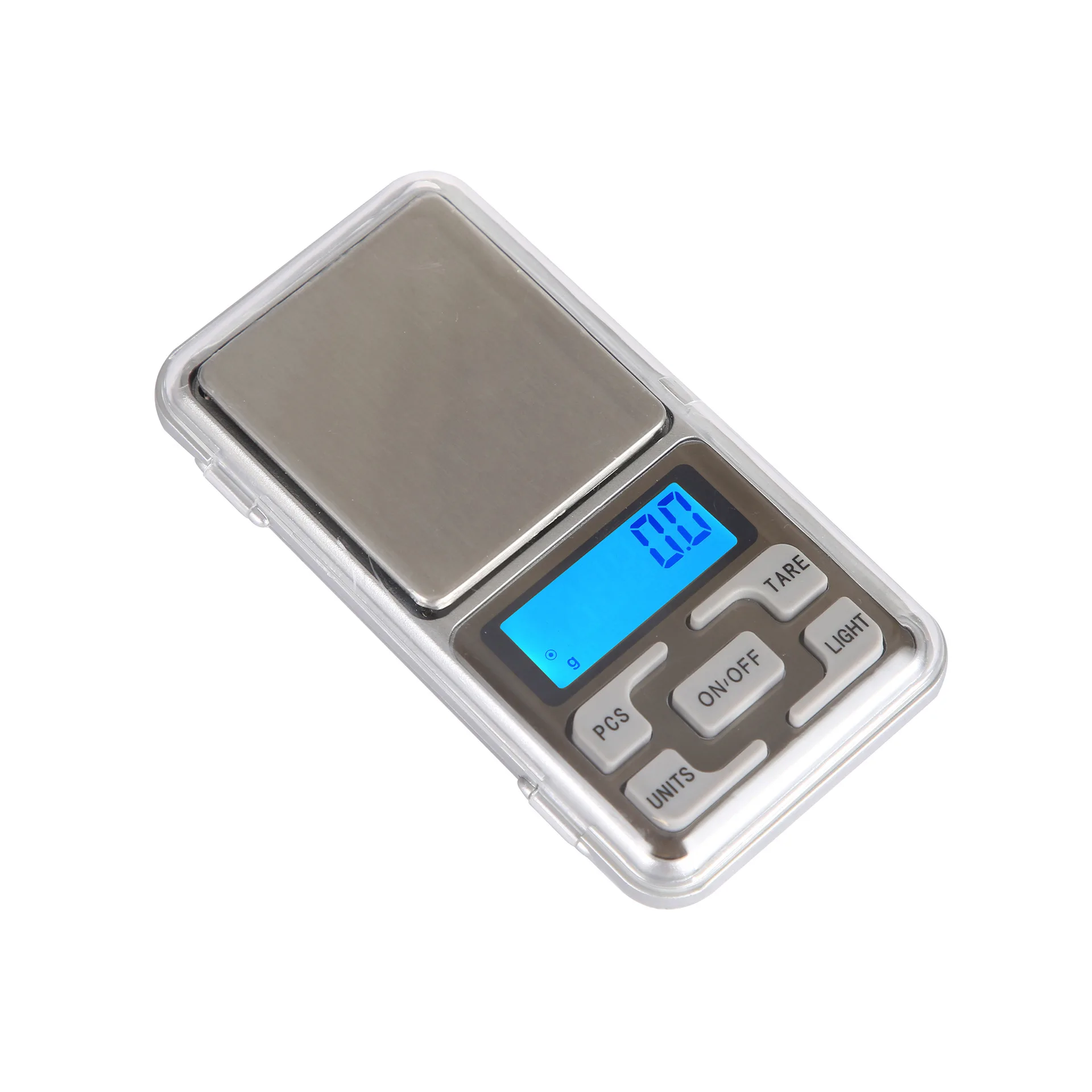 High Precision Mini Pocket Scale 500g/0.1g, Portable Digital Jewelry Scale, Accurate Small LCD Weighing Device for Easy Carry
