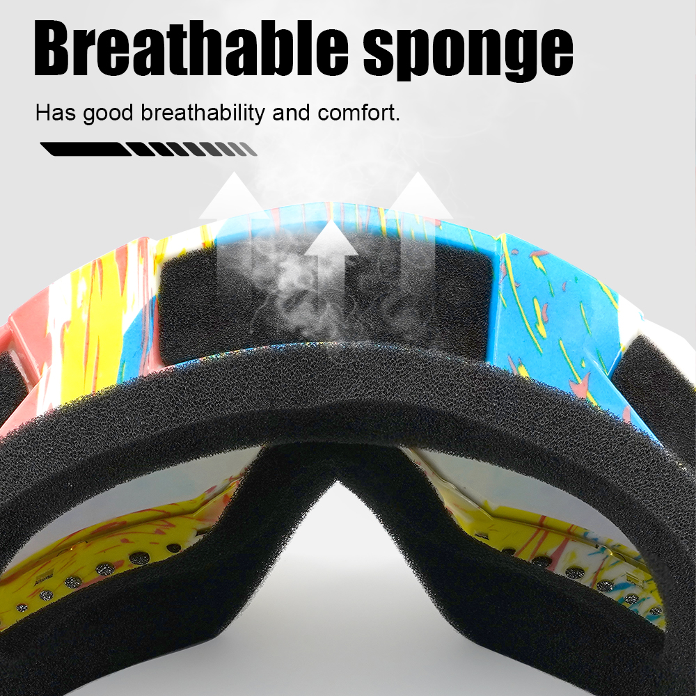 Hot sale ultralight off-road motorcycle goggles mountain bike downhill goggles