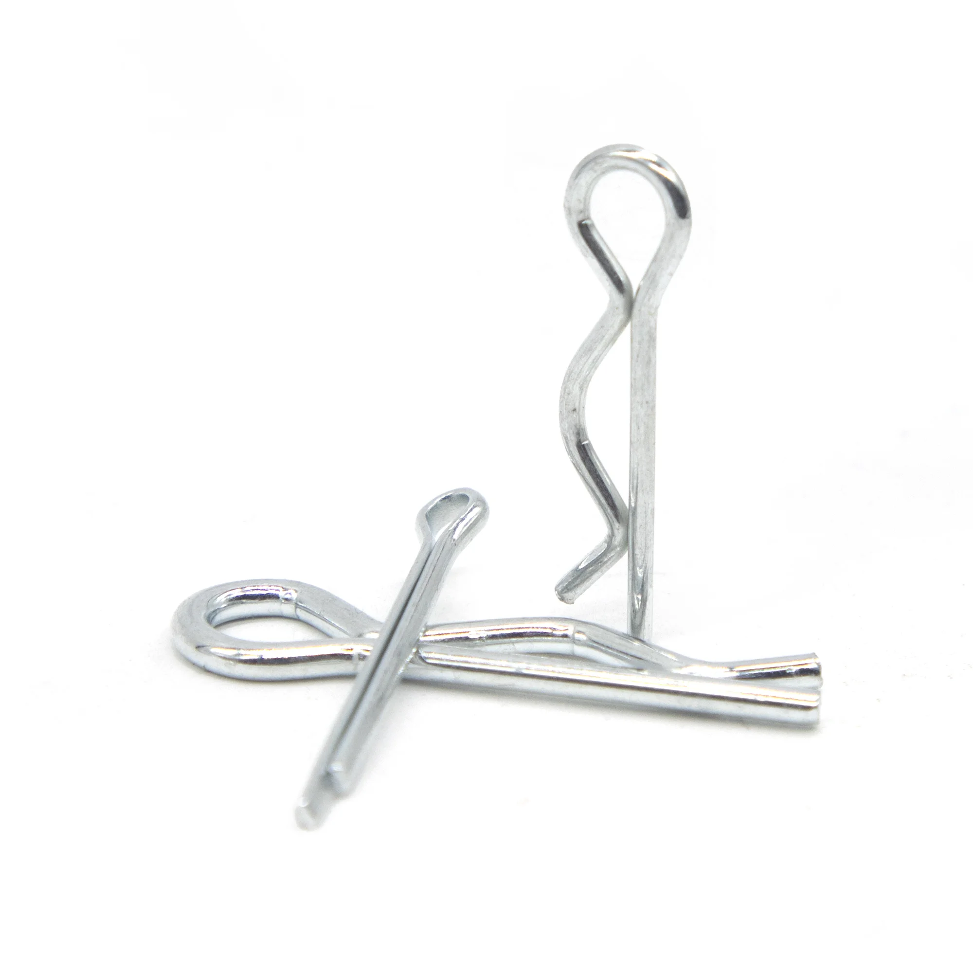 458pcs Cotter pin and R-pin assortment kits available in 10 sizes Locking Pin Split Pin Tractor Clip Mechanical Hitch Pin Carbon