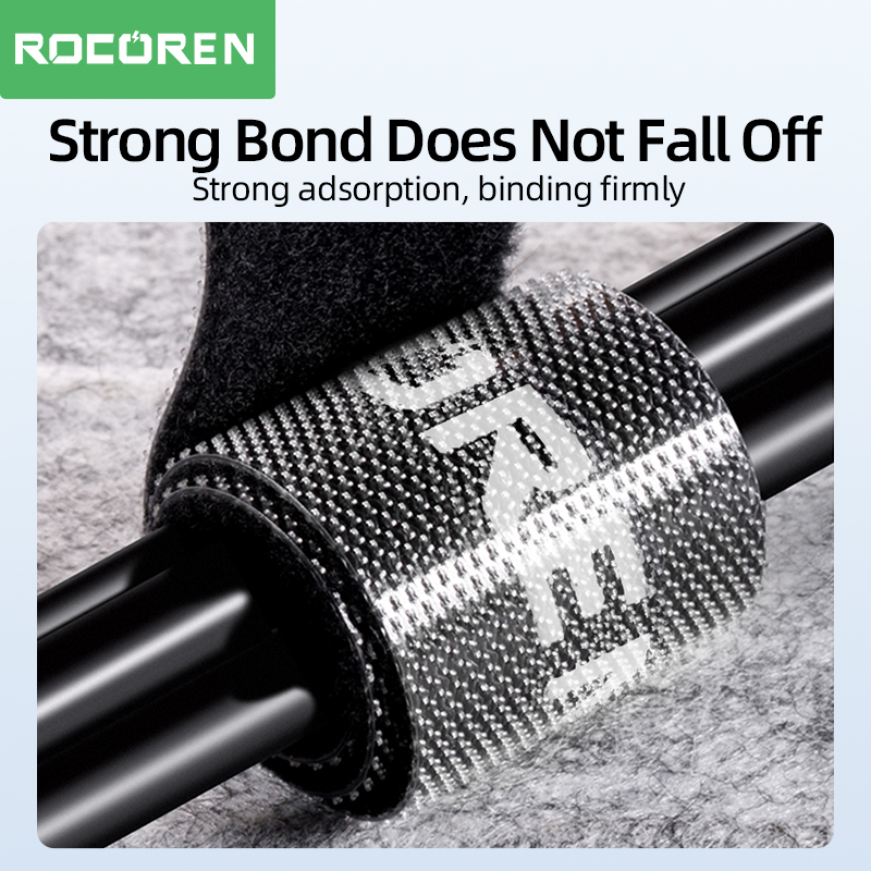 Rocoren ケーブルオーガナイザーワイヤーワインダー USB ケーブル管理充電器プロテクター電話マウスイヤホンケーブルホルダーコード保護