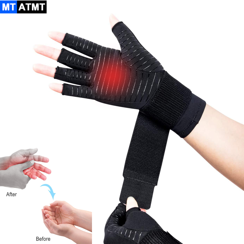 1 Nén Viêm Khớp Găng Tay Có Dây Đeo, Ống Cổ Tay, Gõ Giảm Đau Khớp Nữ Nam Trị Liệu Dây Đeo Tay