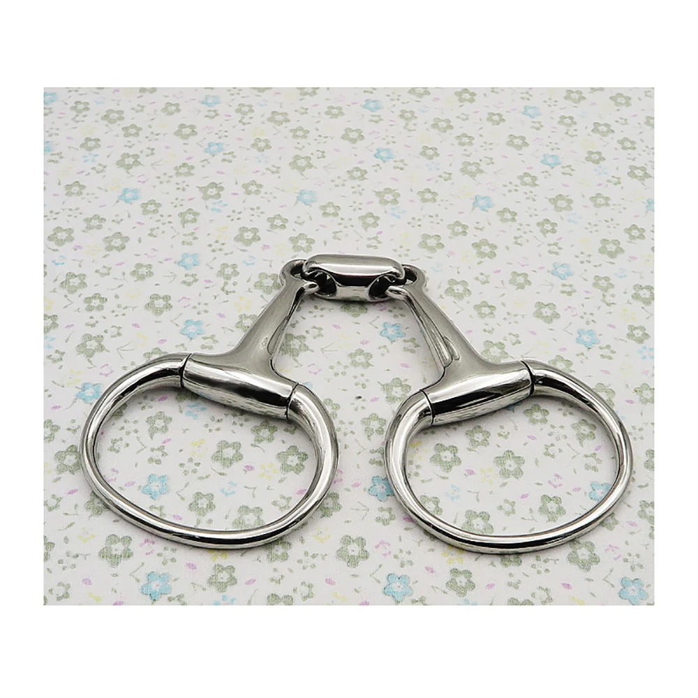 Reitsport Pferd Mund Bit Snaffle Gag Biss Pferd Training Reitgeschirr Zubehör