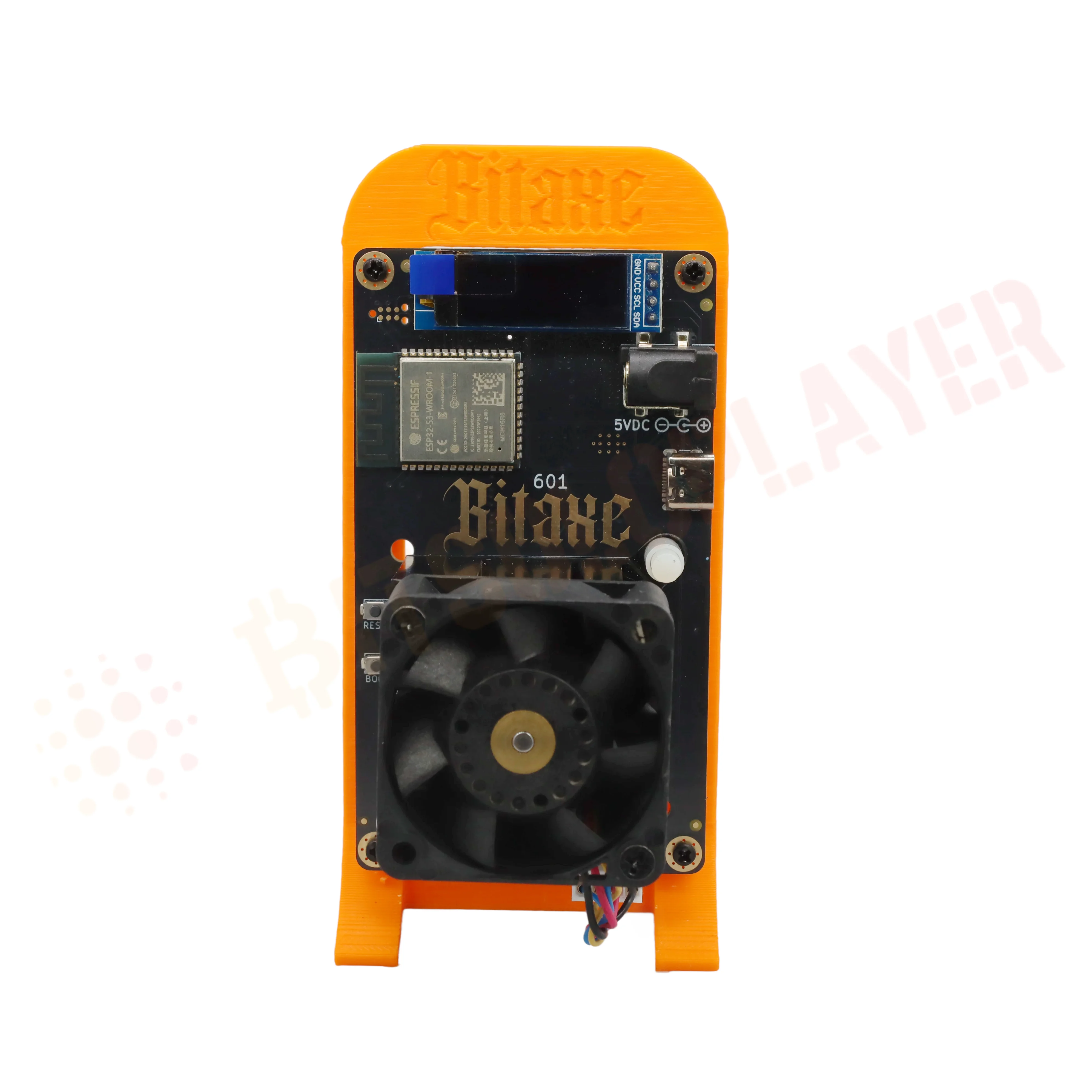 Bitaxe Gamma 601 1.2th/s 18W BM1370 Bitcoin ASIC Miner Open Source Bitcoin Miner com fonte de alimentação 5V6A