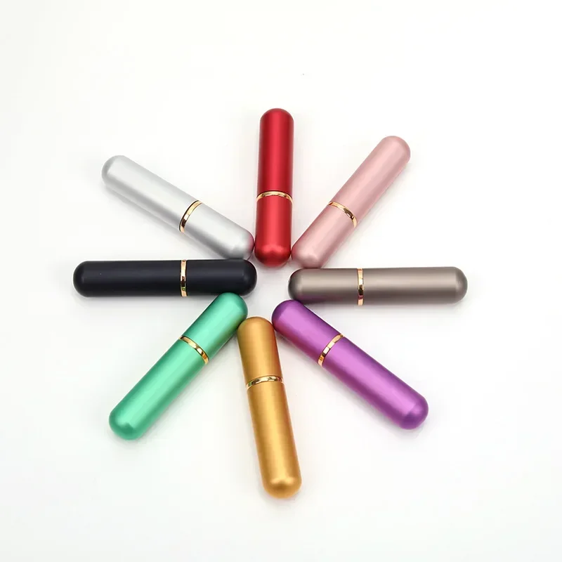1 Máy Tính 5Ml Nhôm Nhiều Màu Máy Xông Hút Mũi Trắng Cao Cấp Cotton Bấc Xông Phòng Kim Loại Đế Hít Cho Tinh Dầu