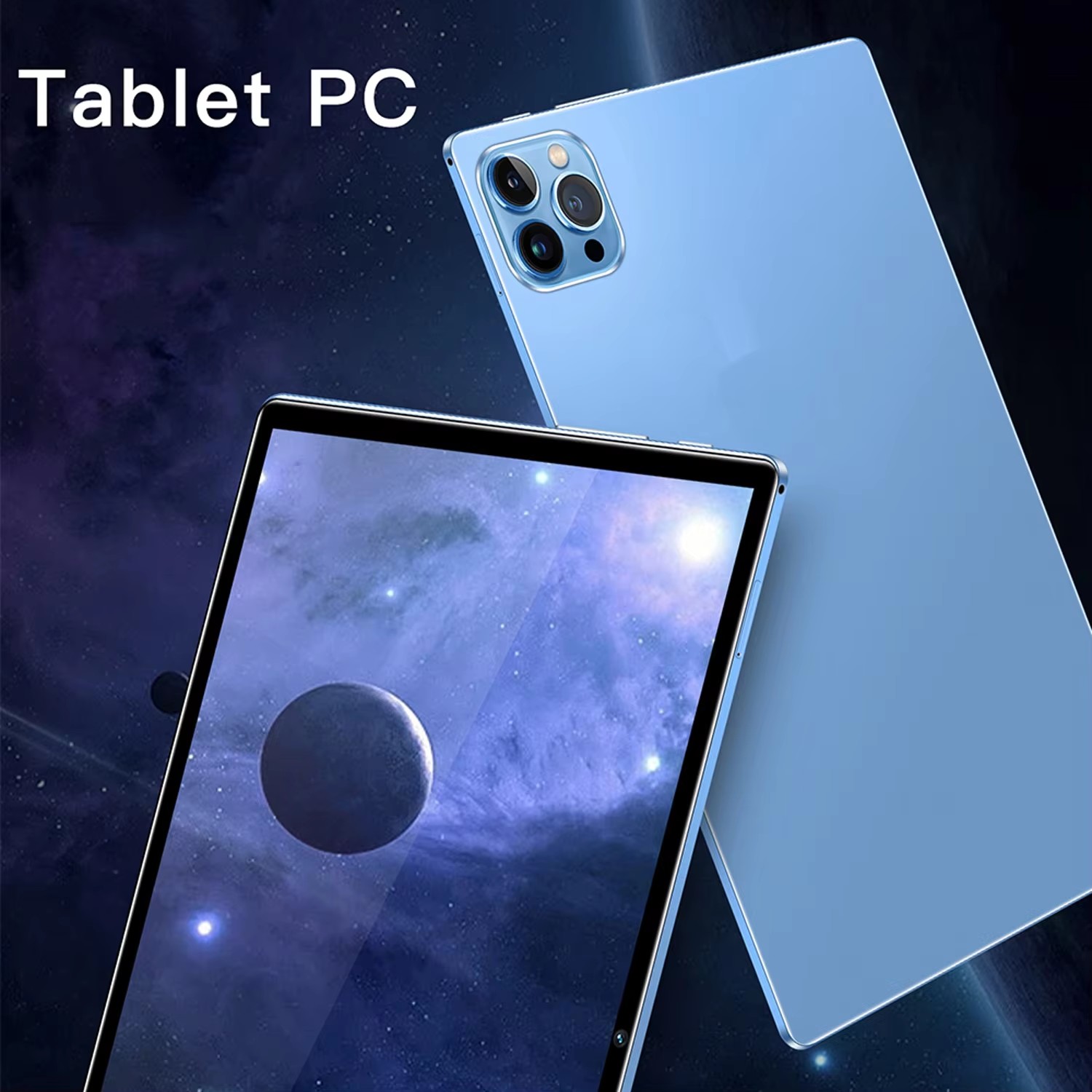 ใหม่ 5G Pad 10.1 นิ้ว Android 13 แท็บเล็ต Octa Core 8GB RAM 512GB ROM ใน VoLTE/4G LTE 5G WiFi แท็บเล็ตพีซี 8000mAh