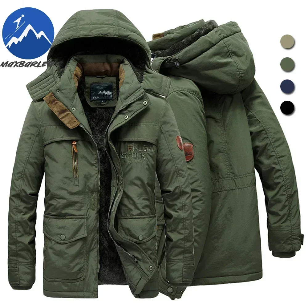 Inverno velo jaqueta longa masculina casual engrossar quente algodão acolchoado jaquetas homem moda com capuz ao ar livre à prova de vento parkas casaco de neve