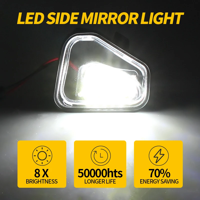 Bộ 2 Xi Nhan Canbus Mặt Gương Vũng Nước Đèn Xe Volkswagen VW Passat B7 EOS CC Scirocco Jetta Hoan Nghênh Bạn Đã Đèn Gương Ánh Sáng cho Passat CC