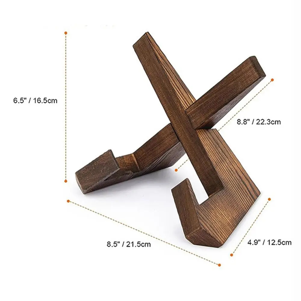 เคาน์เตอร์ครัวไม้ผู้ถือสูตรเดสก์ท็อปเครื่องประดับตําราอาหาร Stand Home Table Decor อ่านหนังสือ Rest