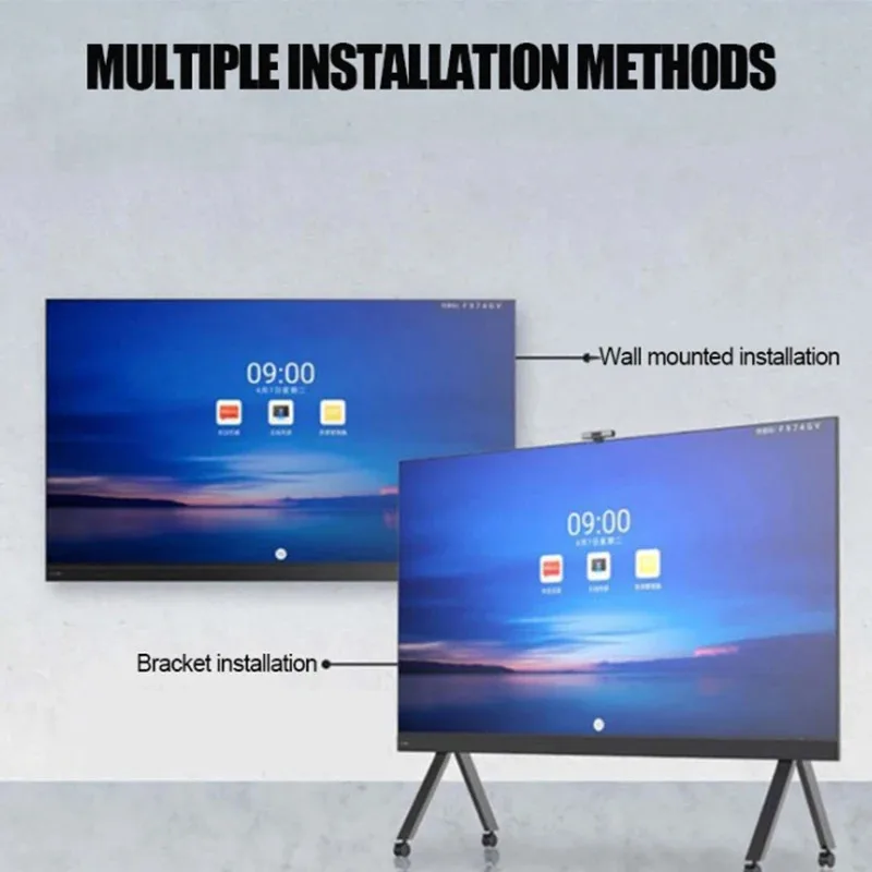 All In One Computer Touch Screen Smart Meeting Conference Interactive Machine Led Interactive Education School Teaching