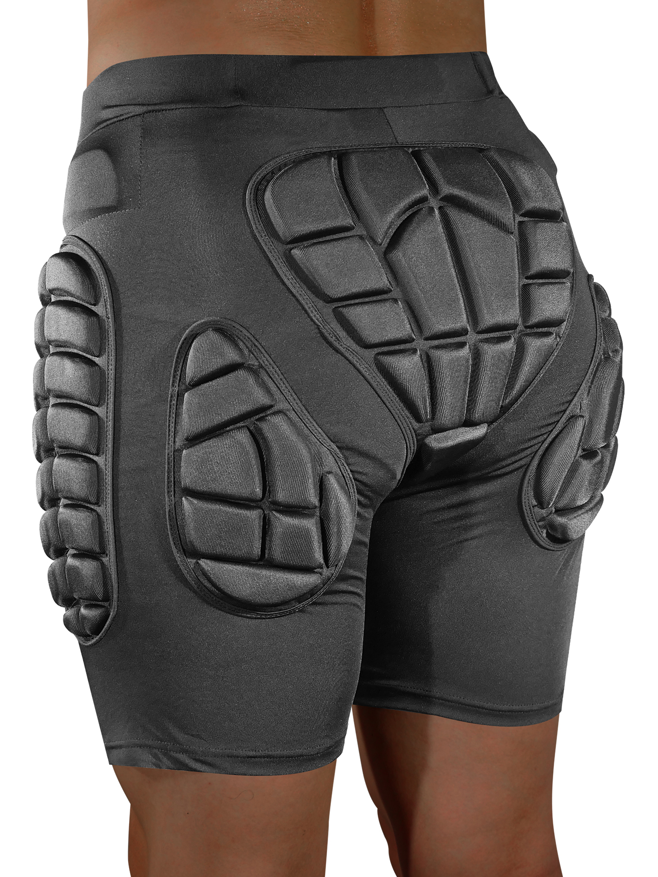 AVIVOR Pads Shorts Pantalones cortos de protección 3D para snowboard y esquí Almohadilla de protección de cadera deportiva unisex
