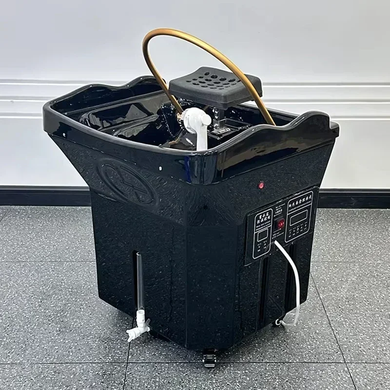 Moderne tragbare japanische Kopf Spa Pool Spa Thai Massage Shampoo Wasser Bett Dampfgeräte Shampoo Pflege Schönheitssalon gewidmet