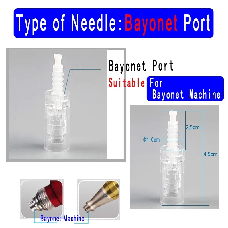 100/50/10ชิ้น ดร. ปากกา A6 A1 M5 M7 N2 E30 ตลับเข็ม Derma ปากกา Microneedling Bayonet เปลี่ยนเข็ม 9 12 36 42 Pin Nano