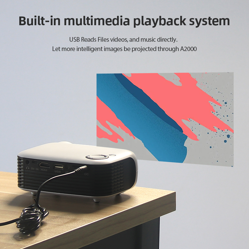 ミニポータブルプロジェクター,ホームシアター,3D, LED,スマートフォン,テレビ,レーザープロジェクター,フルHD,AUN-A2000 p,ビデオシネマ,1080