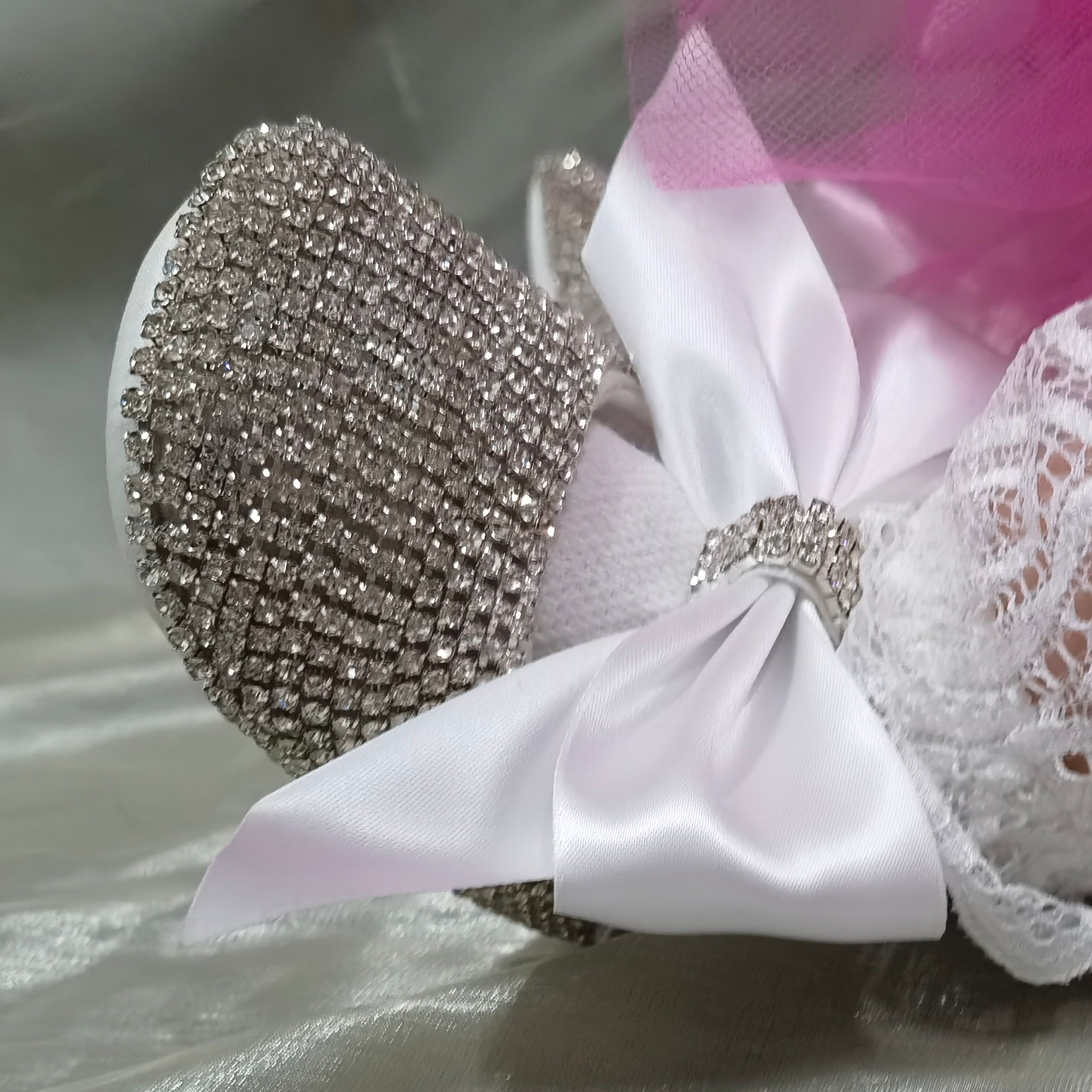 Ensemble de chaussures ivoire Bling pour bébé, chaussures de baptême pour petite fille, bande de sauna, biscuits diamant luxueux, rouge astronomique