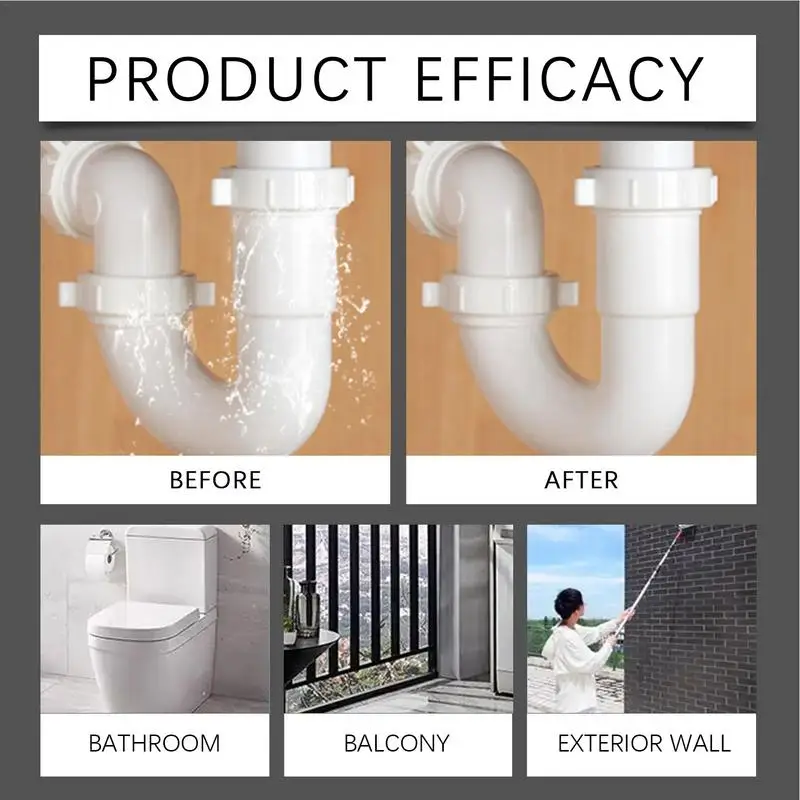 Invisible Waterproof Agent Waterproof Anti-Leakage Agent Fast Drying Waterproofing Sealant Invisible Waterproof Glue Practical