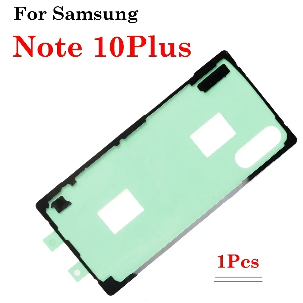 バックバッテリーステッカー粘着接着剤防水バックカバーステッカーサムスンギャラクシー S8 S9 S10 S20 注 8 9 10 20 プラスウルトラ +