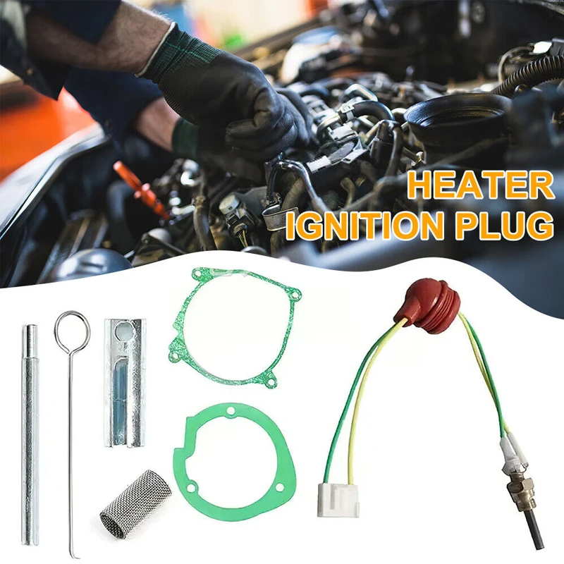 Kit de vela incandescente de cerâmica para junta de ar diesel de carro para 12V 2KW 5KW 8KW Kits de aquecimento de estacionamento aquecedor diesel chinês