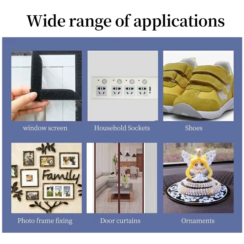 10M * 2 20/25/30/50 มม.Magic เทป SelfAdhesive Hook และ LOOP Fastener สติกเกอร์ไนลอน velcros adesivo เทปเย็บกาวกาว