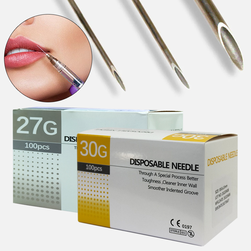 27G 30G 32G 34G 4mm/13mm/25mm Injection Needle High-end Material Perfect Quality Disposable Needles for Cosmetology