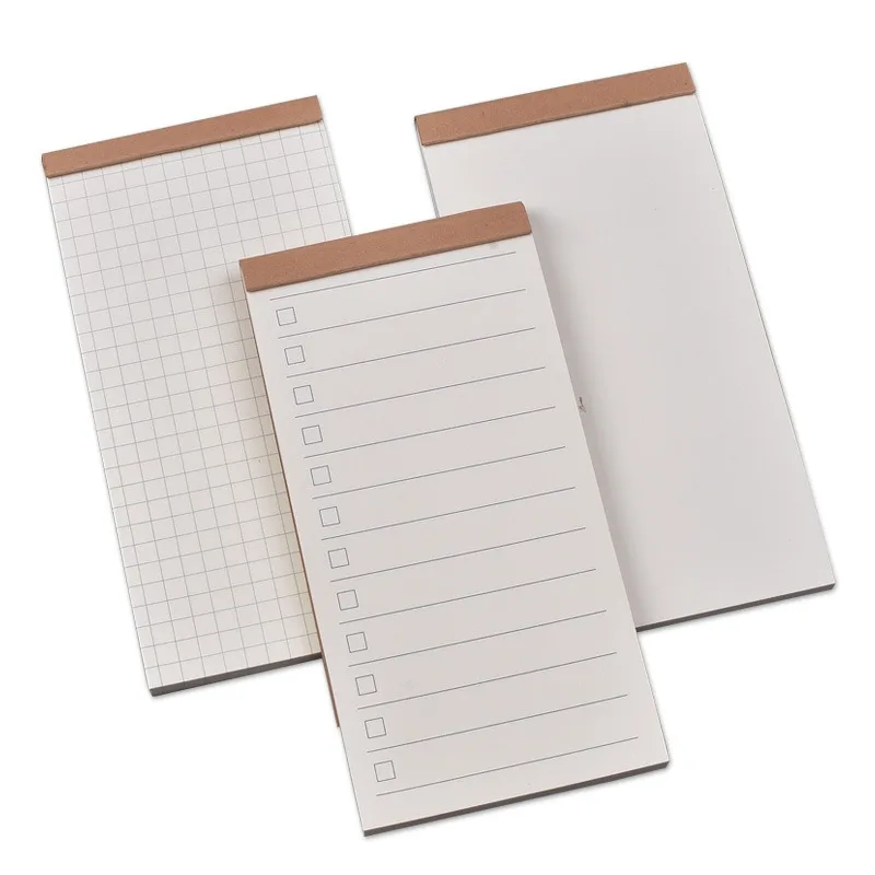 50 Pages	stationery Memo Pad Sticky Note Kraft Paper Writing Pads Notepad Daily Planner Schedule Book To Do List School Supplies