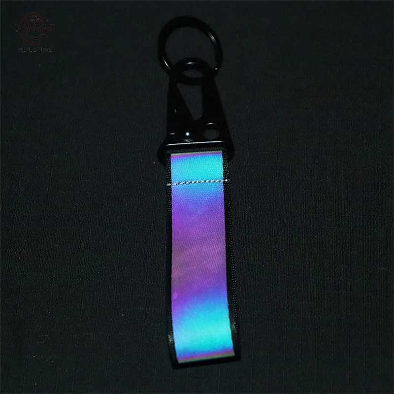 Khả Năng Hiển Thị Cao Phản Quang KeychainsTraffic An Toàn Bút Phản Quang Mặt Dây Chuyền Cho Ban Đêm Đi Xe Đạp Túi Phụ Kiện Ô Tô Keyrings 10Cm