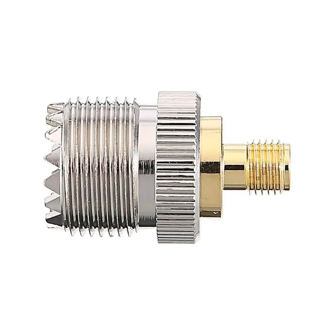 Coaxial RF Walkie-Talkie Antenna Adapter JXRF Connector SMA UHF Female For Baofeng To Femal