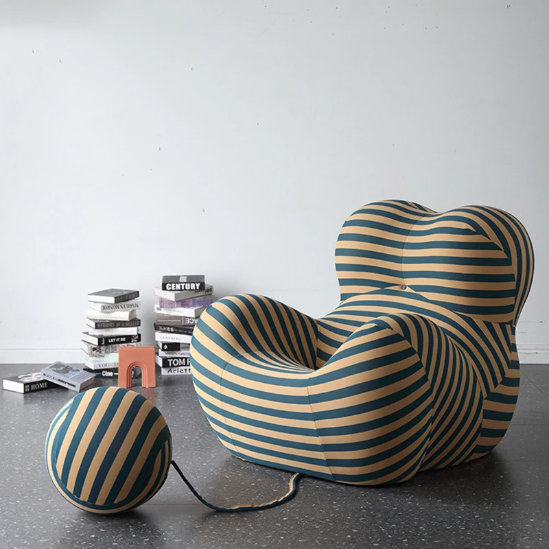 Creative Lazy Sofa Mom's Embrace Chair Single Armrest Modern Lounge Couch for Living Room Bedroom Balcony Home Decor Furniture