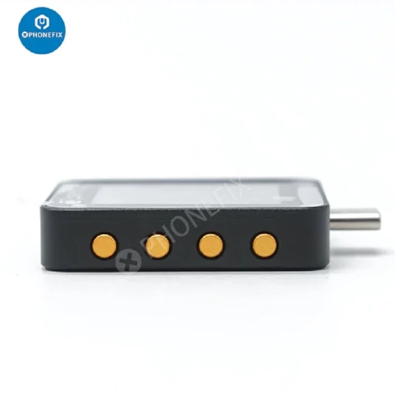 POWER-Z KM003C KT002 USB-C PD probador voltímetro PD3.1 QC5.0 voltaje del cargador corriente ondulación doble voltímetro Detector de banco de energía