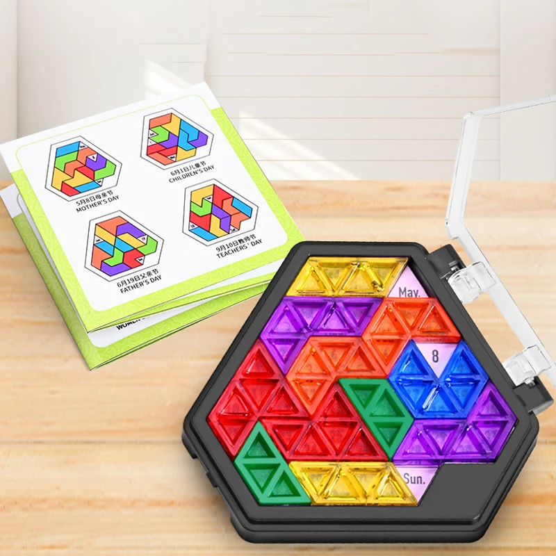 Calendar Puzzle Game Board Game Pocket Mini Toys Montessori School Education Learning Logic Game Sudoku IQ Puzzle Challenges