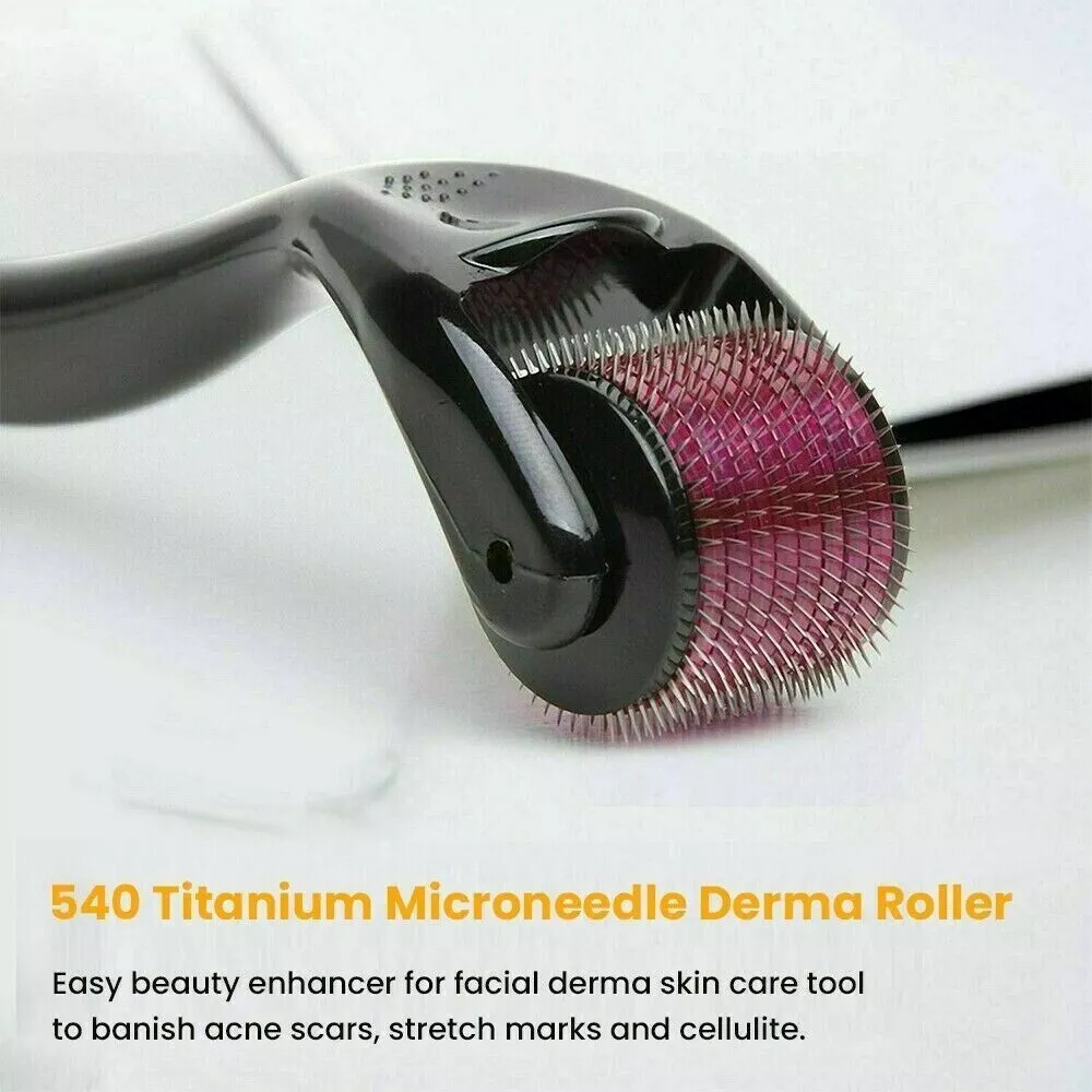 Derma Roller Micro Needle For Facial Skin Body Face Care Hair Growth Beard Acne Wrinkle Removal Microneedle(540)