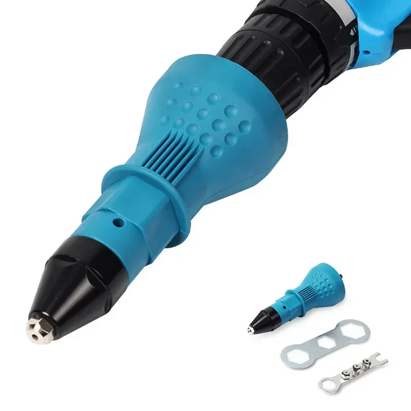 Electric Rivet Gun Core Pulling Alloy Conversion Head Convenient and Fast Rivet Pulling and Conversion Gun Head