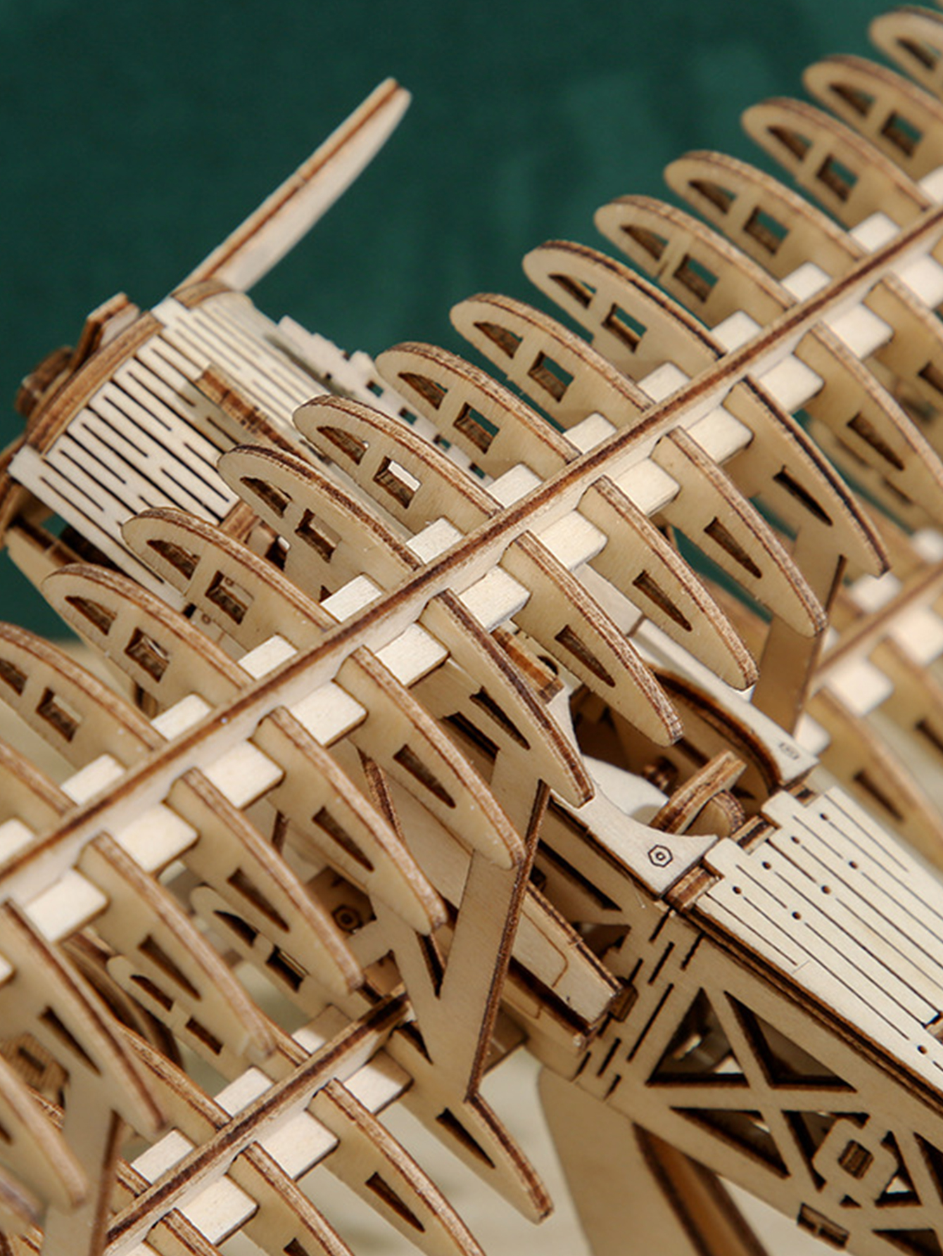 Puzzle 3D en bois, bricolage artisanal, kits de modèles biplan, cadeaux faits à la main