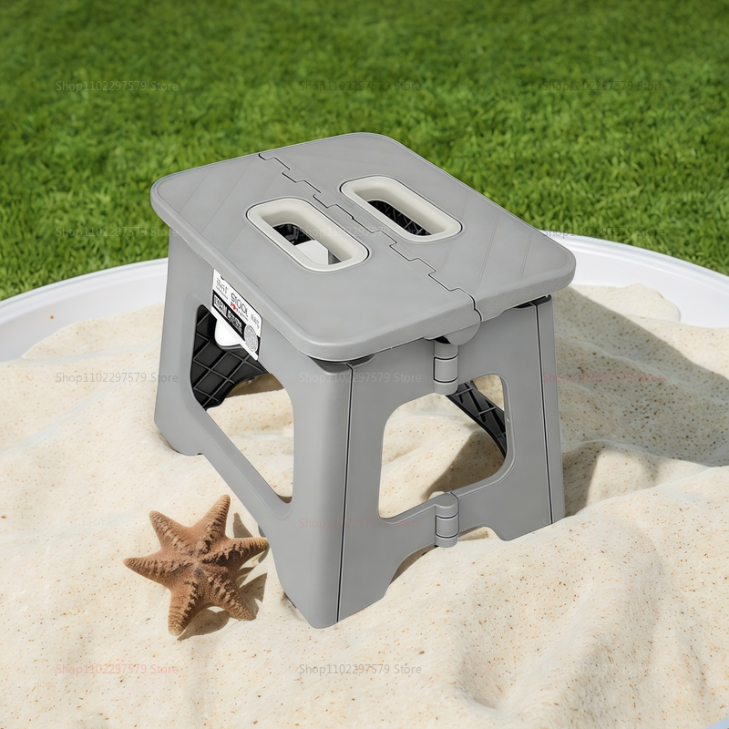 Plastic Folding Stool Portable Strong Load-bearing Capacity Outdoors Non-slip Simple Easy To Store Comfortable Fishing Chairs
