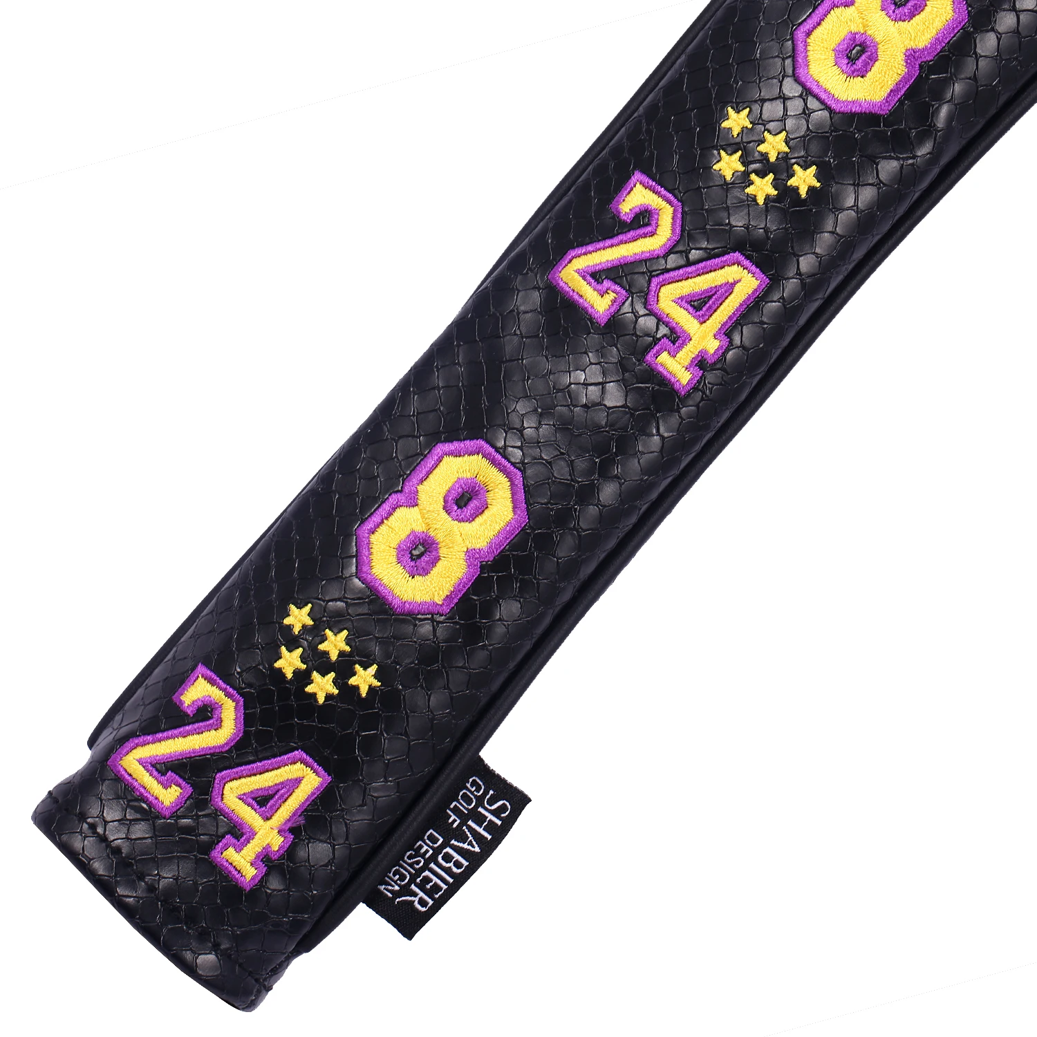 Golf Alignment Stick PU หนัง2 Sticks Headcover นักกอล์ฟชาย