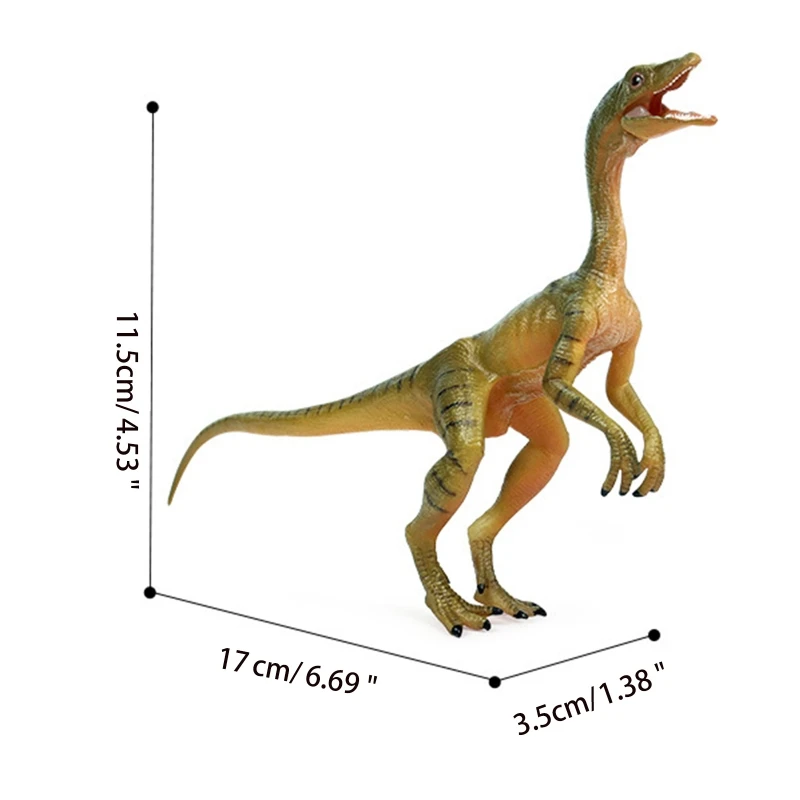Bộ sưu tập mô hình khủng long mini 7'' Mô hình tượng khủng long Compsognathus Sở thích