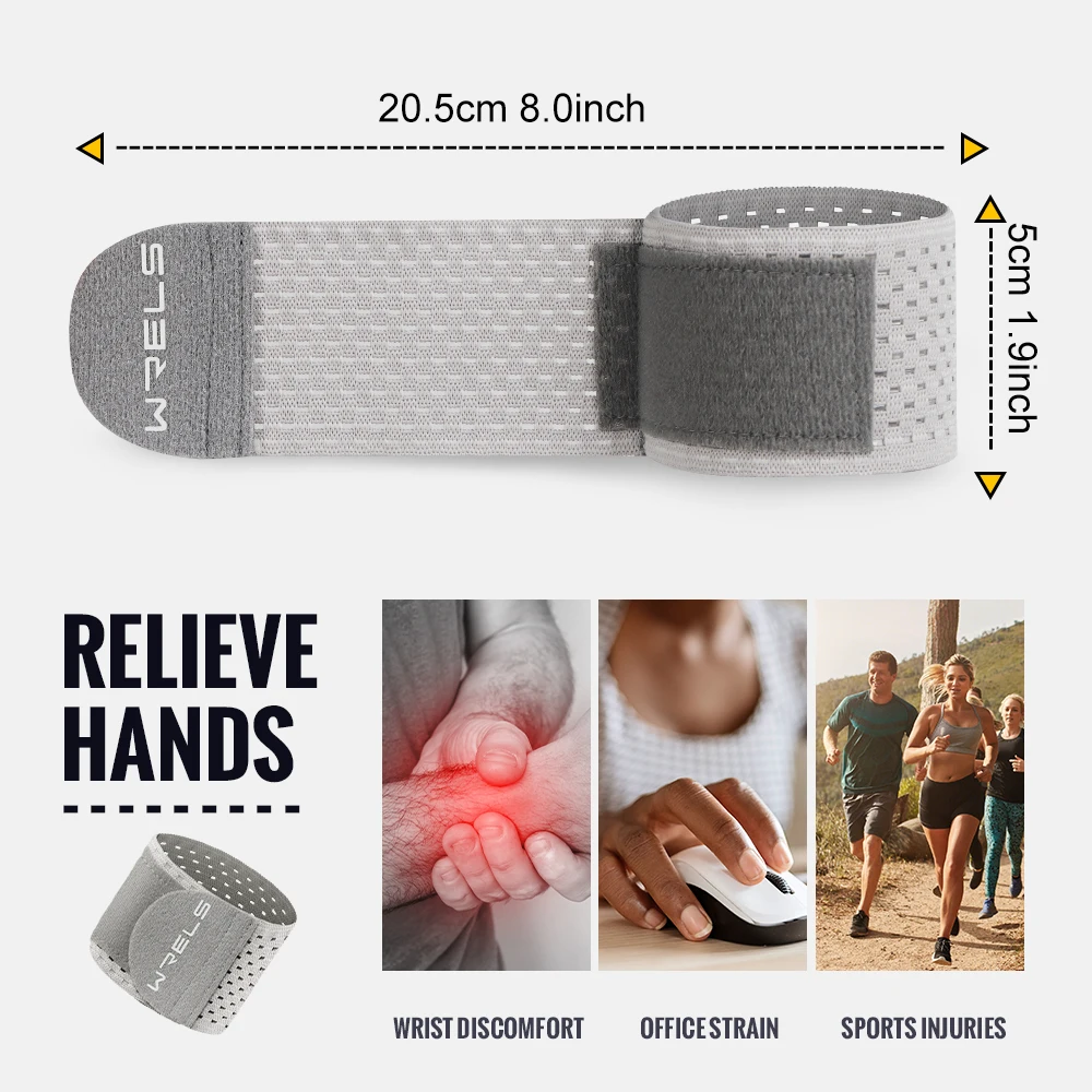 WRELS Wristband Wrist Support Brace Straps Thin Elastic Adjustable Wrist Guard Support Basketball Run Gym Training Wrist Wraps