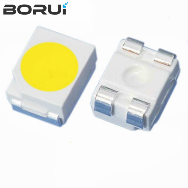 100個超高輝度3528 1210 smd led赤/緑/青/黄/白色ledダイオード3.5*2.8*1.9ミリメートル