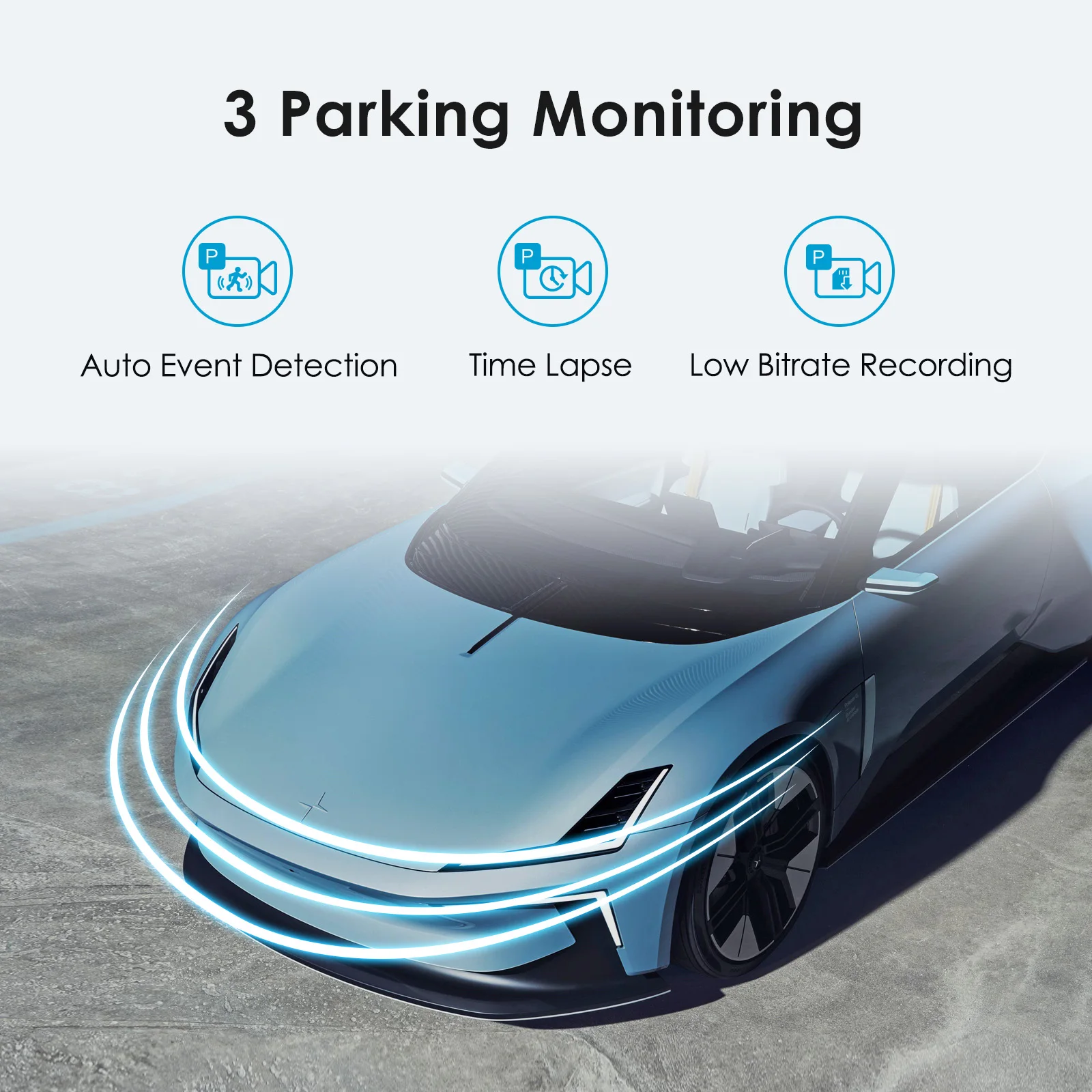 VIOFO A119 V3 2K 60fps cámara de salpicadero para coche Super visión nocturna Quad HD 2560*1600P DVR para coche con modo de estacionamiento sensor G GPS opcional