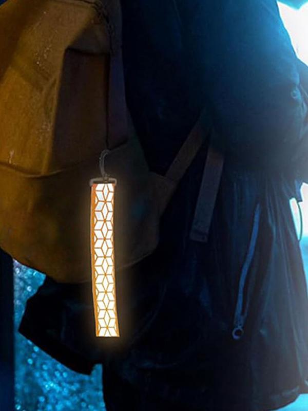 Reflective Straps For Backpack Reflective Safety Keychain For Backpack Carefully Designed Safety Supplies For Camping