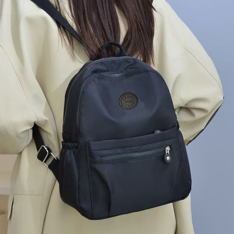 Doppelte Umhängetasche, modisches Oxford-Tuch, Herren- und Damentasche, Nylongewebe, lässiger Einkaufsrucksack