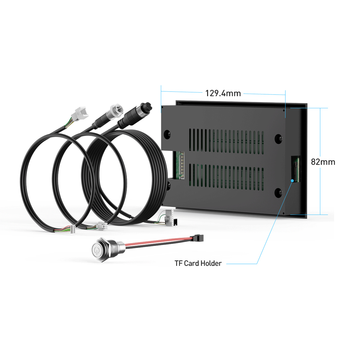 JIKONG BMS 4,3 Zoll Bildschirmdisplay