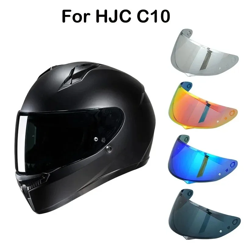 Козырек для HJC HJ-34, мотоциклетный шлем для C10, замена, защита от УФ-лучей, царапин, пылезащитный ветрозащитный козырек, аксессуары для мотоциклов