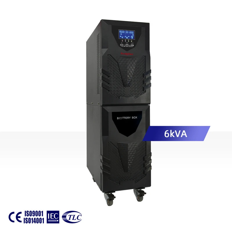 Factory Supply High Frequency Pure Sine Wave UPS 220V 110V 6KVA 6KW UPS