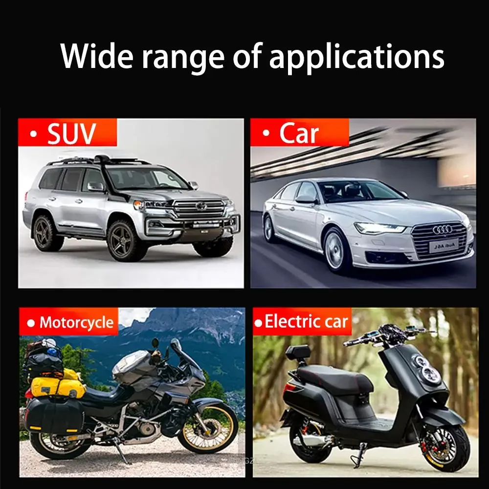 Prego de reparo de pneus a vácuo para motocicleta, carro, caminhões, scooter, bicicleta, reparo de punção de pneus, universal, sem câmara de ar, unhas de borracha