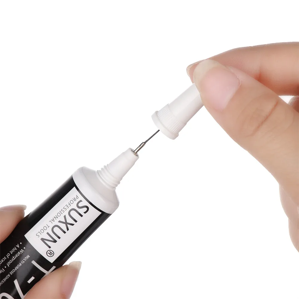 50ml T7000 Mobile Phone Glue Multifunctional DIY Screen Frame Epoxy Sealant Super Black Liquid Adhesive T-7000 Nail Polish