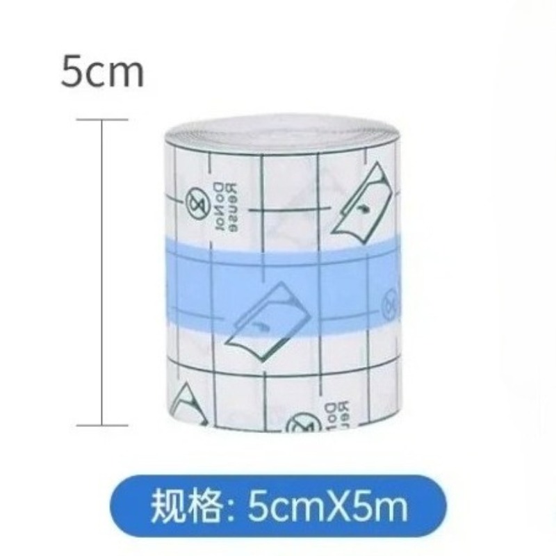 50 шт./компл. самоклеящаяся лента, пластырь для повязки на рану, прозрачная лента для повязки на рану, водонепроницаемая пластырь, пластырь из искусственной кожи для купания