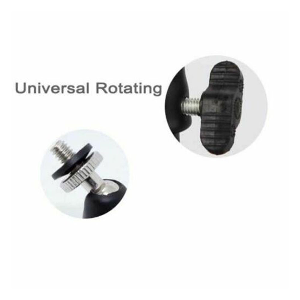 Белый, черный мини-металлический настенный кронштейн для потолочной подставки для штатива камеры видеонаблюдения
