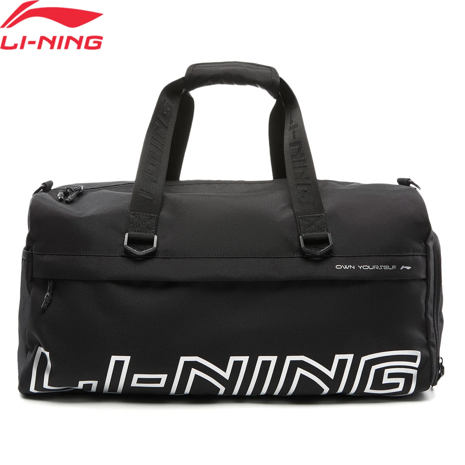Li-Ning унисекс тренировочная сумка-ведро 525*270*280 мм полиэстер светоотражающая большая вместимость 39,6 л с подкладкой мужские и женские спортивные сумки ABLV015