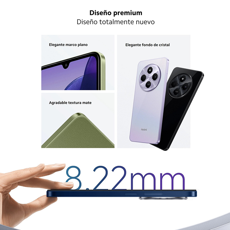 Xiaomi Redmi 14C NFC teléfonos inteligentes MediaTek Helio G81-Ultra 6,88 pantalla 120 Hz cámara dual con IA 50 MP
