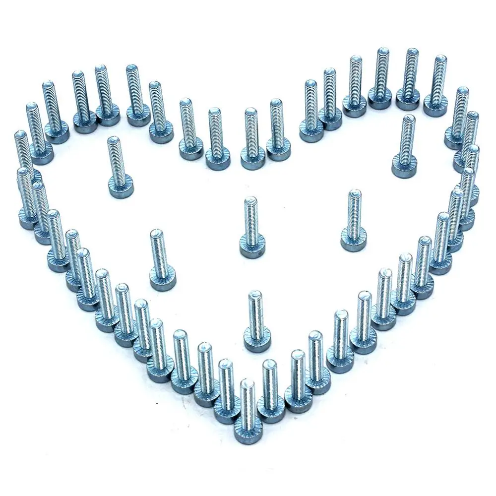 50PKS T27 Torx Bolt M5 x 25 for Stihl Makita Dolmar Oleo-Mac Chainsaw Bruchutter Blower Tiller